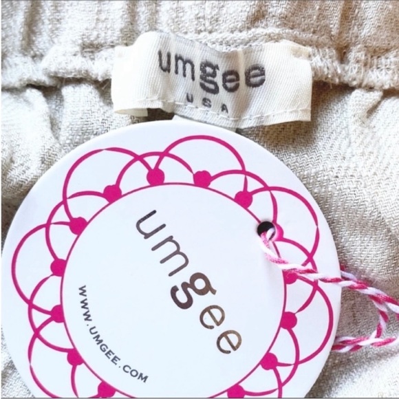 UMGEE sequins linen jogger pants M - Picture 7 of 8